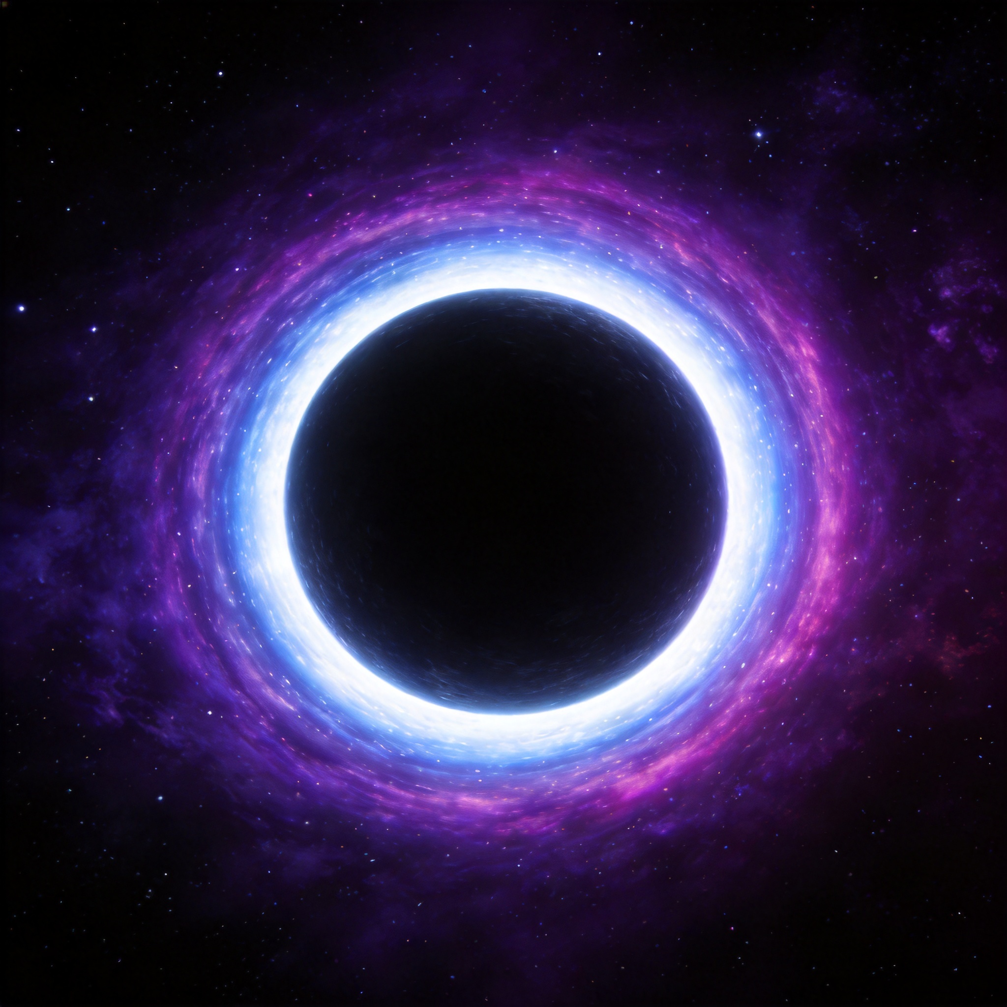Deep space black hole